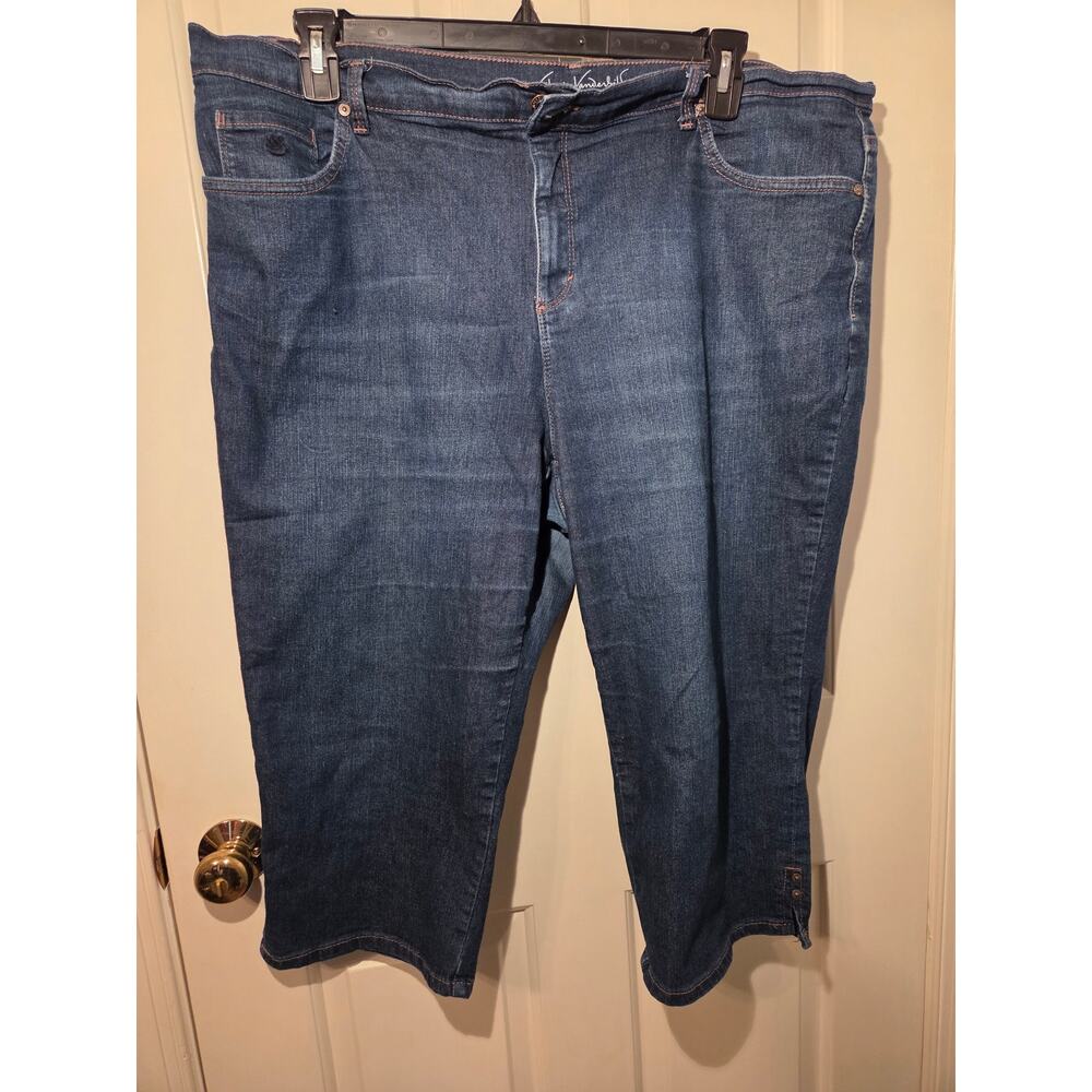 Women's Denim Capris 18W